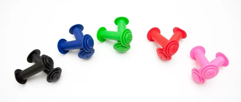 Kids Mushroom Handlebar Grips Blue-1